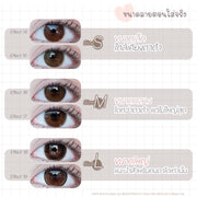 Limited Layla (Brown)  ค่าสายตา 0.00-10.00 คอนแทคเลนส์