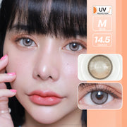 April rain (Brown) ค่าสายตา 0.00-10.00 คอนแทคเลนส์