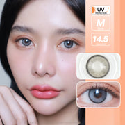 April rain (Gray) ค่าสายตา 0.00-10.00 คอนแทคเลนส์