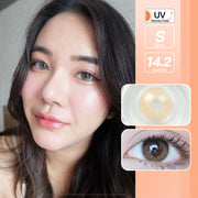 Ava mini (Brown) ค่าสายตา 0.00-10.00 คอนแทคเลนส์
