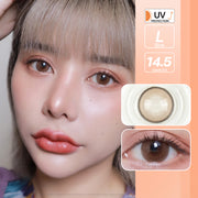 Bambi (Hazel) ค่าสายตา 0.00-10.00 คอนแทคเลนส์