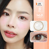 Cleany Brown ค่าสายตา 0.00-10.00 คอนแทคเลนส์