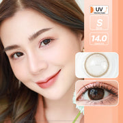 Cleany Brown ค่าสายตา 0.00-10.00 คอนแทคเลนส์