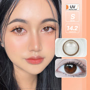 Cleen mini (Brown) ค่าสายตา 0.00-10.00 คอนแทคเลนส์