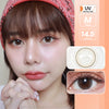 Crystal (Brown) ค่าสายตา 0.00-10.00 คอนแทคเลนส์
