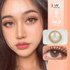 Latte (Brown) Size S ค่าสายตา 0.00-10.00 คอนแทคเลนส์
