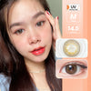 Marry (Brown) ค่าสายตา 0.00-10.00 คอนแทคเลนส์