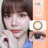 Marshmallow (Brown) ค่าสายตา 0.00-10.00 คอนแทคเลนส์