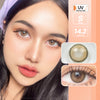 Olivia mini (Light brown) ค่าสายตา 0.00-10.00 คอนแทคเลนส์