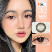 Platinum (Brown) Size L ค่าสายตา 0.00-10.00 คอนแทคเลนส์