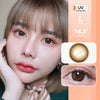 Tiara (Brown) ค่าสายตา 0.00-10.00 คอนแทคเลนส์