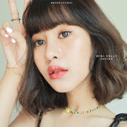 Kelly mini (Brown) ค่าสายตา 0.00-10.00 คอนแทคเลนส์