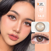 Sugar kiss (Brown) ค่าสายตา 0.00-10.00 คอนแทคเลนส์