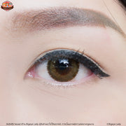 Glitter (Brown) ค่าสายตา 0.00-10.00 คอนแทคเลนส์