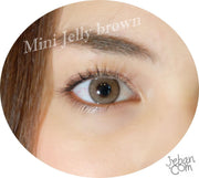 Jelly mini (Brown) ค่าสายตา 0.00-10.00 คอนแทคเลนส์