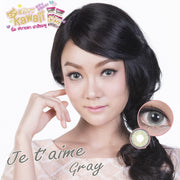 Jetaime mini (Gray) ค่าสายตา 0.00-10.00 คอนแทคเลนส์