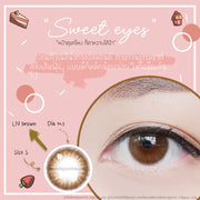 LN (Brown) ค่าสายตา 0.00-10.00 คอนแทคเลนส์