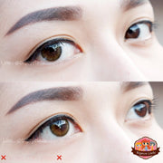 Lily 2 tone (Brown) ค่าสายตา 0.00-10.00 คอนแทคเลนส์