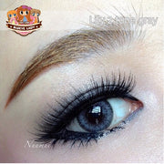 Lily 2 tone / Cotton candy / Solotica natural mini (Gray)