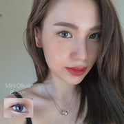 Olivia mini (Brown) ค่าสายตา 0.00-10.00 คอนแทคเลนส์