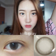 Soft mini (Gray) ค่าสายตา 0.00-10.00 คอนแทคเลนส์