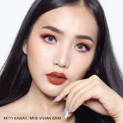 Vivian mini (Gray) ค่าสายตา 0.00-10.00 คอนแทคเลนส์