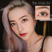 Vivian mini (Gray) ค่าสายตา 0.00-10.00 คอนแทคเลนส์